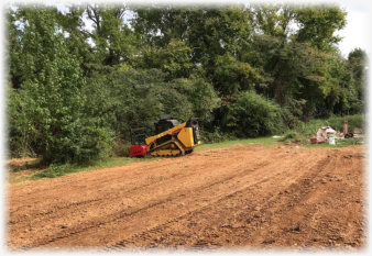 land clearing for development in Fayetteville, AR